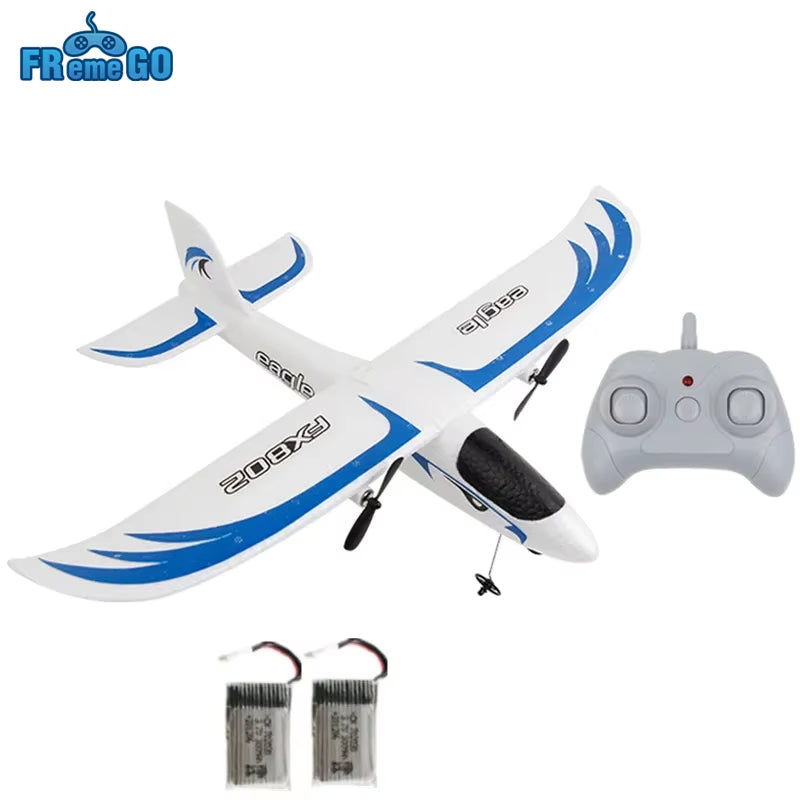 FX802 RC Foam Plane 2.4G 2CH Radio Control Glider Remote Control Airplane Aircraft Foam Boys Toys for Children