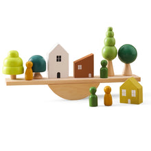 Load image into Gallery viewer, Montessori Sensory Toys Stacking Toys for Baby Forest Houses Replica Wooden Forest Blocks Early Childhood Education Game Gift