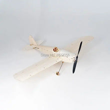 Load image into Gallery viewer, Mini RC Plane Laser Cut Balsa Wood Airplane Kit Spacewalker Model Building Kit