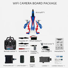 Load image into Gallery viewer, F22 RC Foam Plane 4 Channels 6G Auto Stabilization with 4K Camera Stunt Remote Control Airplanes Aircraft Toys for Children