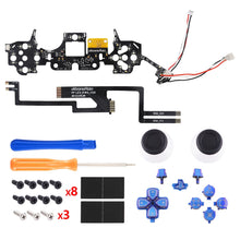 Load image into Gallery viewer, Multi-Colors Luminated Dpad Thumbstick Share Home Face Buttons, DTF V3 LED Kit for PS5 Controller BDM-010 &amp; BDM-020