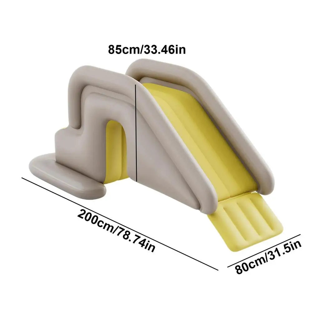 Inflatable Slide for above Ground Pools Anti-Tipping Slides for Outdoor Waterpark Fun Play Inflatable Sides Toys