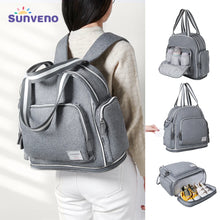 Load image into Gallery viewer, Diaper Bag Travel Backpack Maternity Nappy Bag Nursing Bag for Mom- Large Capacity ,Waterproof,Multifunctional,Baby Care