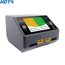 Load image into Gallery viewer, HOTA D6 Pro Grey AC 200W DC 2X325W /15A Channel Smart Battery Charger Discharger Lipo Charger for Rc Drone Spare Parts