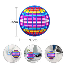 Load image into Gallery viewer, Flying Ball Suspension Color LED Automatic Boomerang Ball Black Tech Magic Ball Flying Toys Gyroscopic Anti-Gravity for Children
