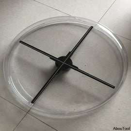 3D Fan Hologram Projector Protection Cover 100Cm 3D Hologram Projector Light Advertising Display Shell LED Fan Acyrlic Cover Bag