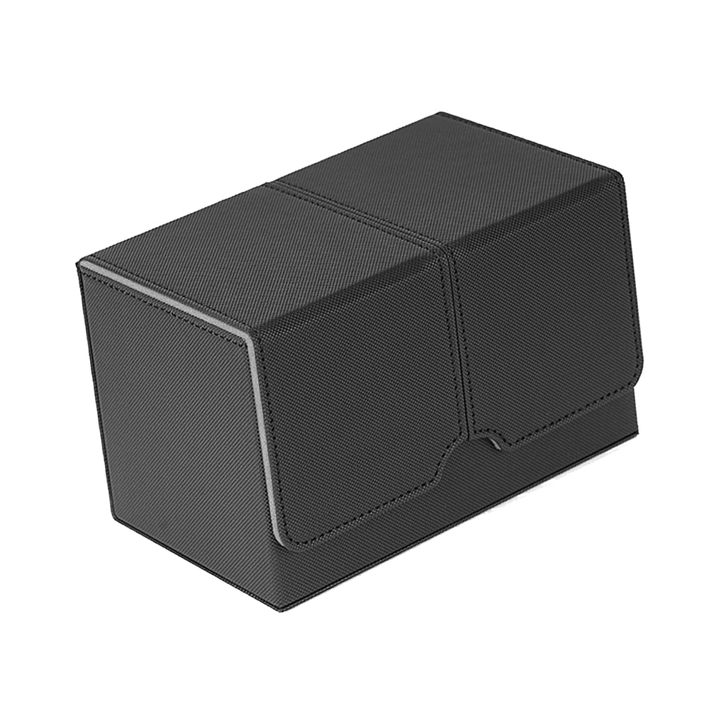 Trading Card Deck Box Holds 160 Cards Sleeved Card Storage Box Cards Organizer for Card Collectible Card Baseball Card