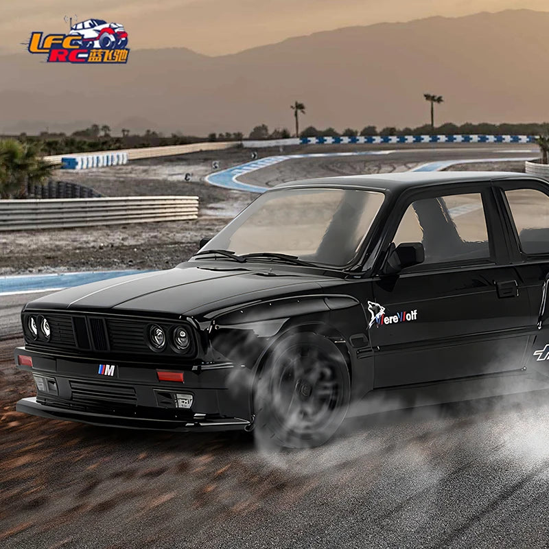 Hnr H9803 Ma E30 Edition 1/10 Remote Control Flat Sports Car Four-Wheel Drive Power Brushless Drift Rc Model Car Rtr