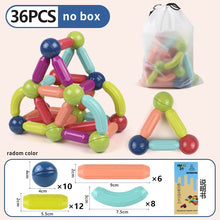 Load image into Gallery viewer, Magnetic Constructor Blocks Set Toys for Kids Magnet Stick Rod Building Blocks Montessori Educational Toys for Children Boy Girl