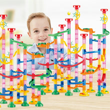 Load image into Gallery viewer, 29-142PCS Marble Run Building Blocks Marbles Slide Toys for Children DIY Creativity Constructor Educational Toys Children Gift