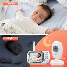 Load image into Gallery viewer, New 3.5 Inch Wireless Video Baby Monitor Night Vision Temperature Monitoring 2 Way Audio Talk Baby Nanny Security Camera