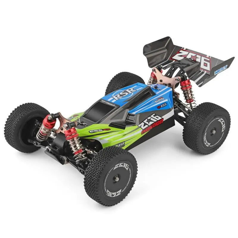 144001 1:14 RC Racing Car 65Km/H 2.4G Remote Control High Speed Off-Road Drift Shock Absorption Adult Boys Toys Kids Gift