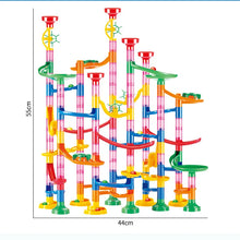 Load image into Gallery viewer, 29-142PCS Marble Run Building Blocks Marbles Slide Toys for Children DIY Creativity Constructor Educational Toys Children Gift