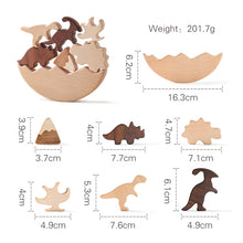 Load image into Gallery viewer, Montessori Wooden Toys for Baby Stars Moon Balance Blocks Board Games Educational Toys Children Stacking High Blocks Constructor