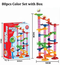 Load image into Gallery viewer, 29-142PCS Marble Run Building Blocks Marbles Slide Toys for Children DIY Creativity Constructor Educational Toys Children Gift