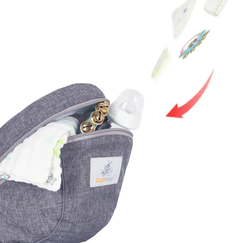 Ergonomic Baby Carrier Portable Infant Kid Hip Seat Waist Stool Sling Front Facing Kangaroo Baby Wrap Carrier for Baby Gear