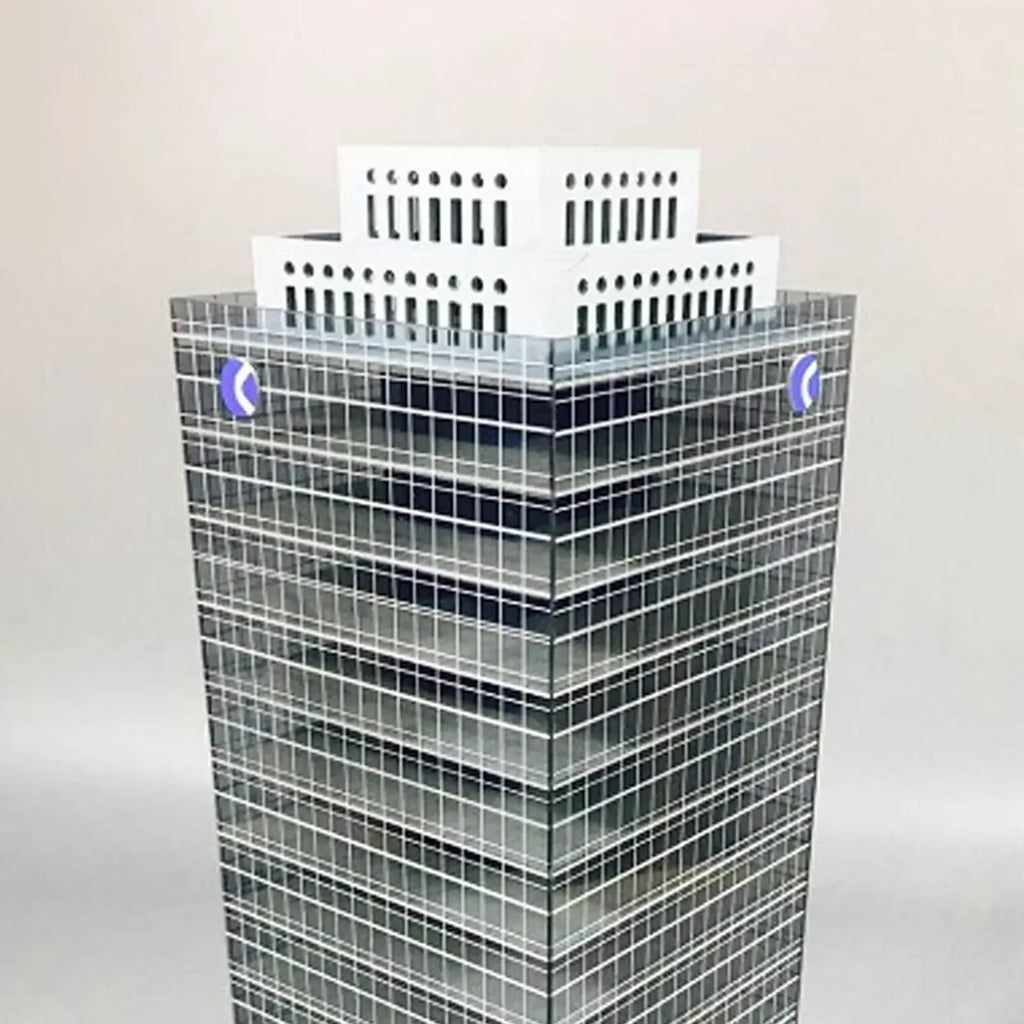1/150 N Scale High-End Modernization Finished Diorama Train Building Model Kits Hard Plastic Sand Table Scene Decor Xmas Gifts