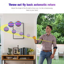 Load image into Gallery viewer, Flying Ball Suspension Color LED Automatic Boomerang Ball Black Tech Magic Ball Flying Toys Gyroscopic Anti-Gravity for Children