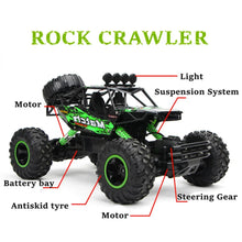 Load image into Gallery viewer, 1:12 / 1:16 4WD RC Car 2.4G Radio Control Car Buggy Off-Road Remote Control Cars Trucks Boys Toys for Children