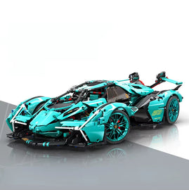 2023 Building Blocks Concept Edition Sports Car Super Racing Building Blocks Brick Model Overspeed Car Toy Children'S Gift