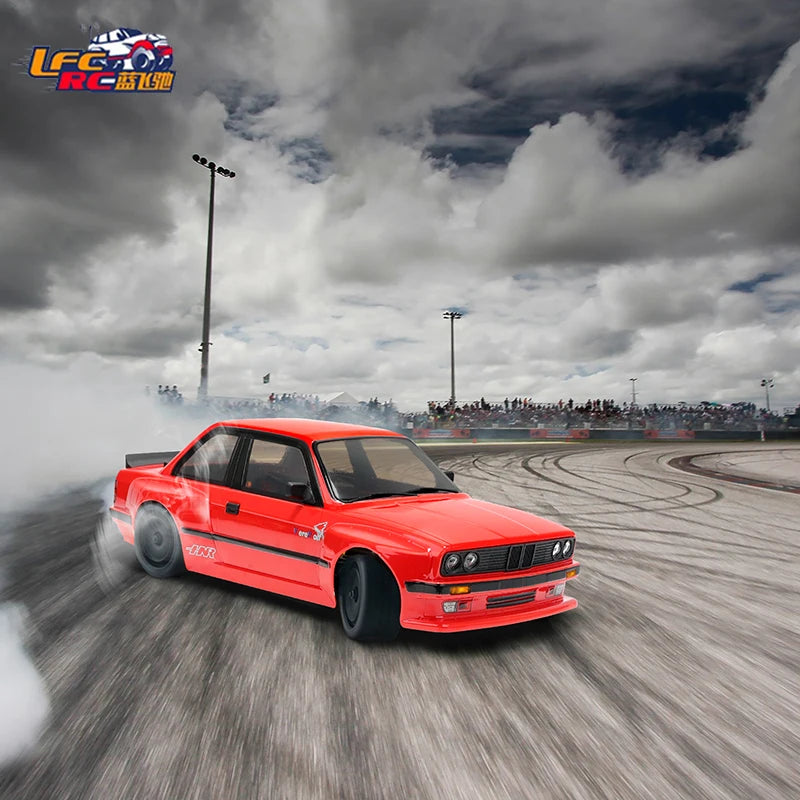 Hnr H9803 Ma E30 Edition 1/10 Remote Control Flat Sports Car Four-Wheel Drive Power Brushless Drift Rc Model Car Rtr