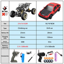 Load image into Gallery viewer, 1:16 / 1:24 4WD RC Car with Led Lights Radio Remote Control Cars Buggy Off-Road Control Trucks for Children Toys