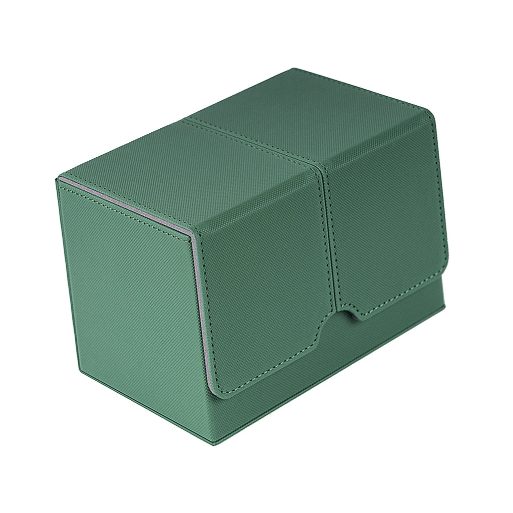 Trading Card Deck Box Holds 160 Cards Sleeved Card Storage Box Cards Organizer for Card Collectible Card Baseball Card