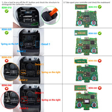 Load image into Gallery viewer, Multi-Colors Luminated Dpad Thumbstick Share Home Face Buttons, DTF V3 LED Kit for PS5 Controller BDM-010 &amp; BDM-020