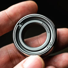 Load image into Gallery viewer, Fidget Spinner Gyros Cope Ratchet Magnetic Machinist C Section Ring Toy Decompression EDC Black Technology Adult Toys
