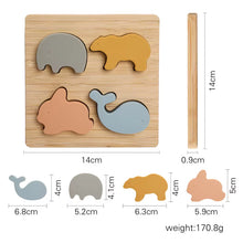 Load image into Gallery viewer, Montessori Wooden Toys for Baby Stars Moon Balance Blocks Board Games Educational Toys Children Stacking High Blocks Constructor