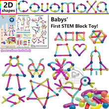 Load image into Gallery viewer, Magnetic Constructor Blocks Set Toys for Kids Magnet Stick Rod Building Blocks Montessori Educational Toys for Children Boy Girl