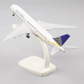 20Cm Alloy Metal 787 B787 United Airlines Airplane Model Plane Diecast Aircraft W Landing Gears Plane Model Aircraft Collectible