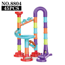 Load image into Gallery viewer, 29-142PCS Marble Run Building Blocks Marbles Slide Toys for Children DIY Creativity Constructor Educational Toys Children Gift