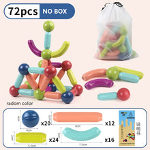 Load image into Gallery viewer, Magnetic Constructor Blocks Set Toys for Kids Magnet Stick Rod Building Blocks Montessori Educational Toys for Children Boy Girl
