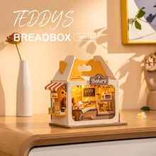 Load image into Gallery viewer, Food Box Shop Rolife Miniature Doll House DIY Miniature House Kit Diorama House Building Set with LED Room