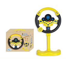Load image into Gallery viewer, Electric Simulated Driving Steering Three-Dimensional Portable Wheel Copilot Toy Light and Sound Educational Children'S Gifts