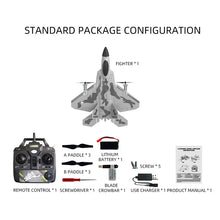 Load image into Gallery viewer, F22 RC Foam Plane 4 Channels 6G Auto Stabilization with 4K Camera Stunt Remote Control Airplanes Aircraft Toys for Children