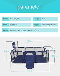 Baby Playpens Indoor Baby Corralitos Safety Barriers for Kids Baby Activity Gym Large Parks for Baby Groundbox Fence