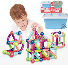 Load image into Gallery viewer, Magnetic Constructor Blocks Set Toys for Kids Magnet Stick Rod Building Blocks Montessori Educational Toys for Children Boy Girl
