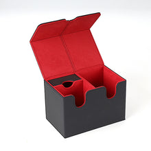 Load image into Gallery viewer, Trading Card Deck Box Holds 160 Cards Sleeved Card Storage Box Cards Organizer for Card Collectible Card Baseball Card