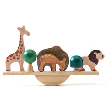 Load image into Gallery viewer, Montessori Sensory Toys Stacking Toys for Baby Forest Houses Replica Wooden Forest Blocks Early Childhood Education Game Gift