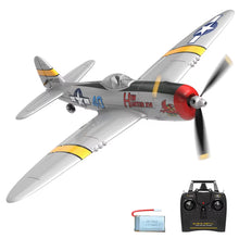 Load image into Gallery viewer, Volantex New Spitfire RC Plane EPP 400Mm Wingspan RC Fighter One Key Aerobatic 2.4G 4CH RTF Warbird Plane