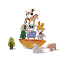 Load image into Gallery viewer, Montessori Sensory Toys Stacking Toys for Baby Forest Houses Replica Wooden Forest Blocks Early Childhood Education Game Gift