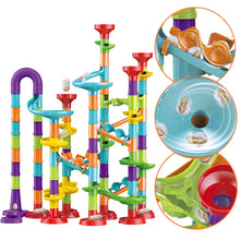 Load image into Gallery viewer, 29-142PCS Marble Run Building Blocks Marbles Slide Toys for Children DIY Creativity Constructor Educational Toys Children Gift