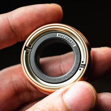Load image into Gallery viewer, Fidget Spinner Gyros Cope Ratchet Magnetic Machinist C Section Ring Toy Decompression EDC Black Technology Adult Toys