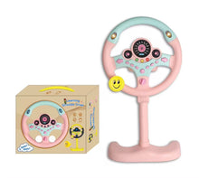 Load image into Gallery viewer, Electric Simulated Driving Steering Three-Dimensional Portable Wheel Copilot Toy Light and Sound Educational Children'S Gifts