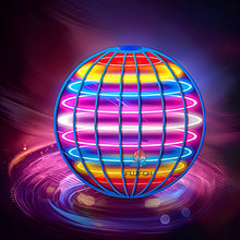 Load image into Gallery viewer, Flying Ball Suspension Color LED Automatic Boomerang Ball Black Tech Magic Ball Flying Toys Gyroscopic Anti-Gravity for Children