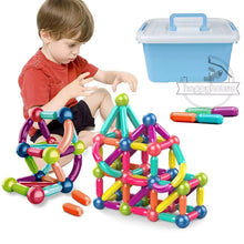 Load image into Gallery viewer, Magnetic Constructor Blocks Set Toys for Kids Magnet Stick Rod Building Blocks Montessori Educational Toys for Children Boy Girl