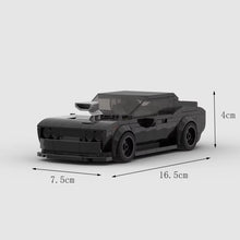 Load image into Gallery viewer, MOC Dodge Challenger Charger Dom Racing Racer Building Blocks Brick Creative Garage Toys for Boys Gifts