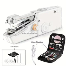 Load image into Gallery viewer, Mini Handheld Sewing Machine, Quick Sewing Portable Sewing Machine, Portable Sewing Machine Suitable for Home - White